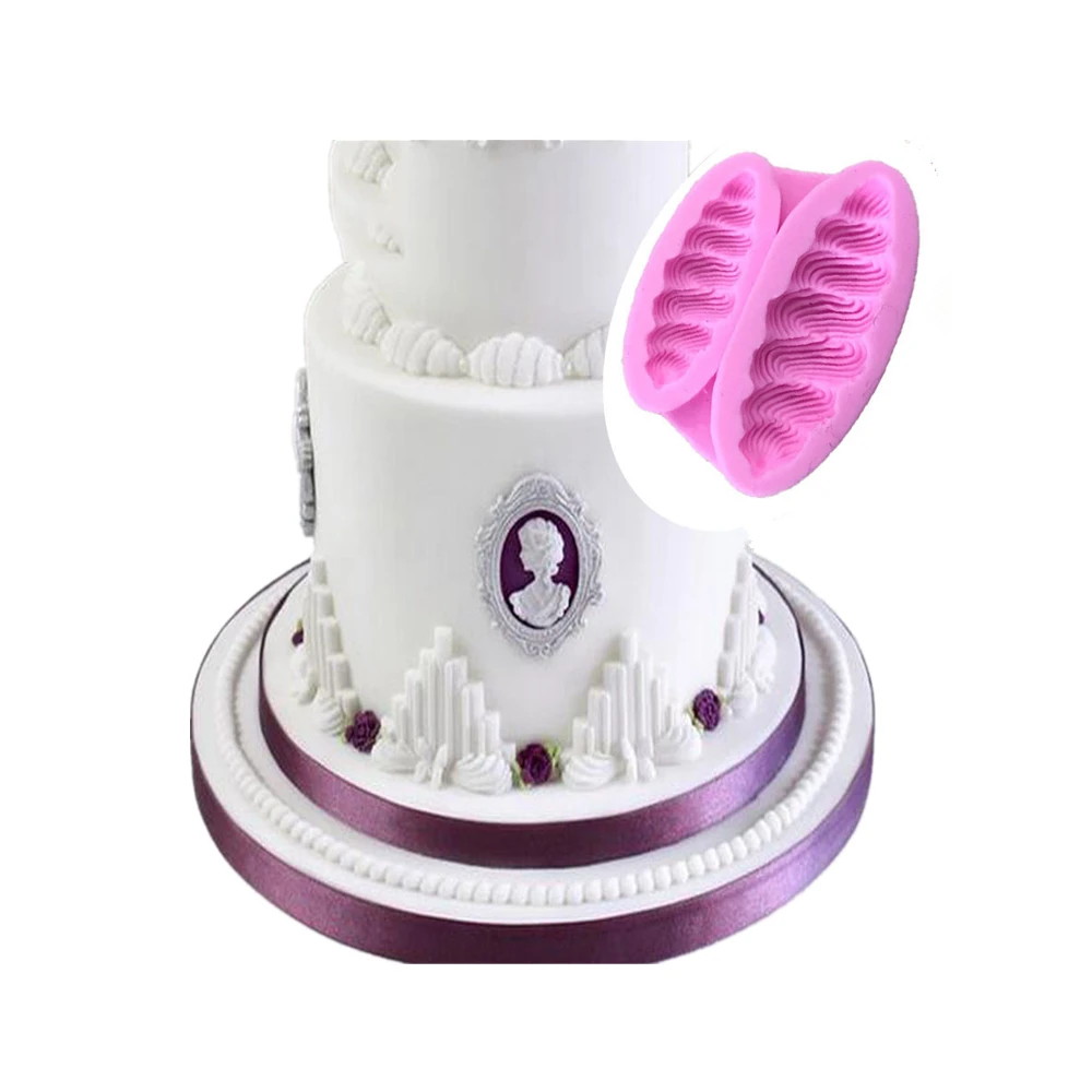 

European Style Decorative Lace Series Silicone Fondant Molds, Cake Biscuit Decoration Tools AD085