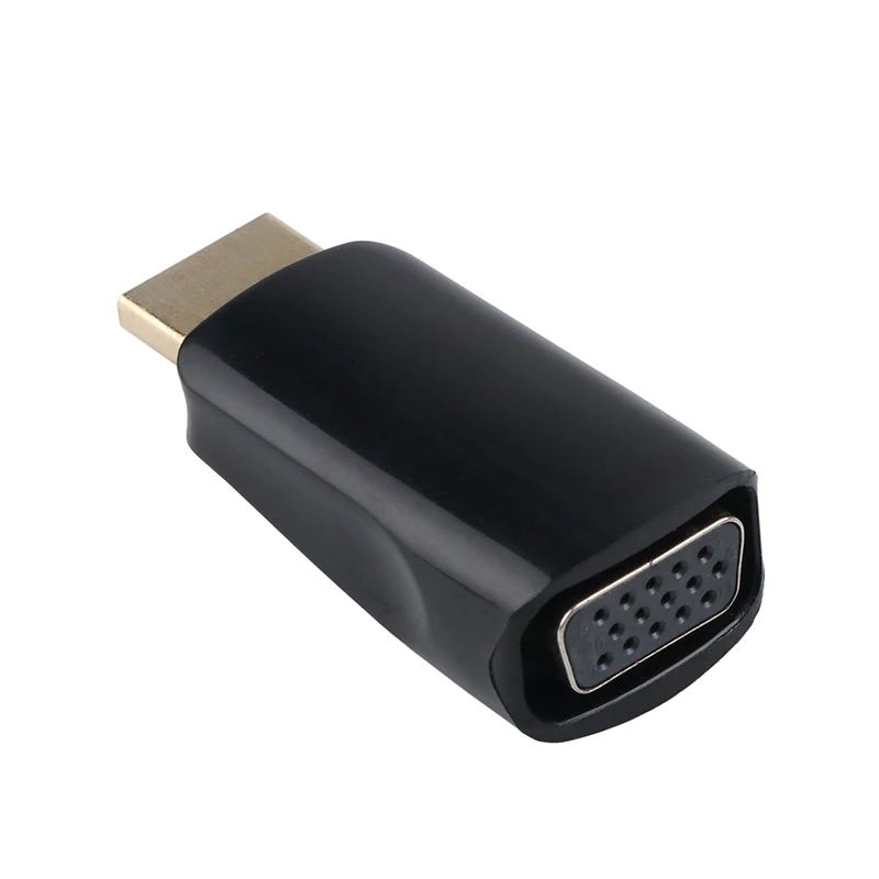 Kebidu 1080P конвертер Папа мама HDMI совместим с адаптером VGA аудиокабелем Jack 3 5 мм для