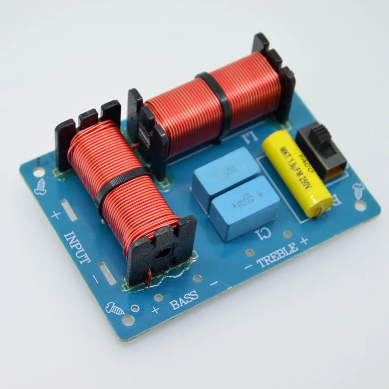 100 Вт ВЧ бас 2-полосная аудиосистема кроссовер с делителем частоты фильтр |