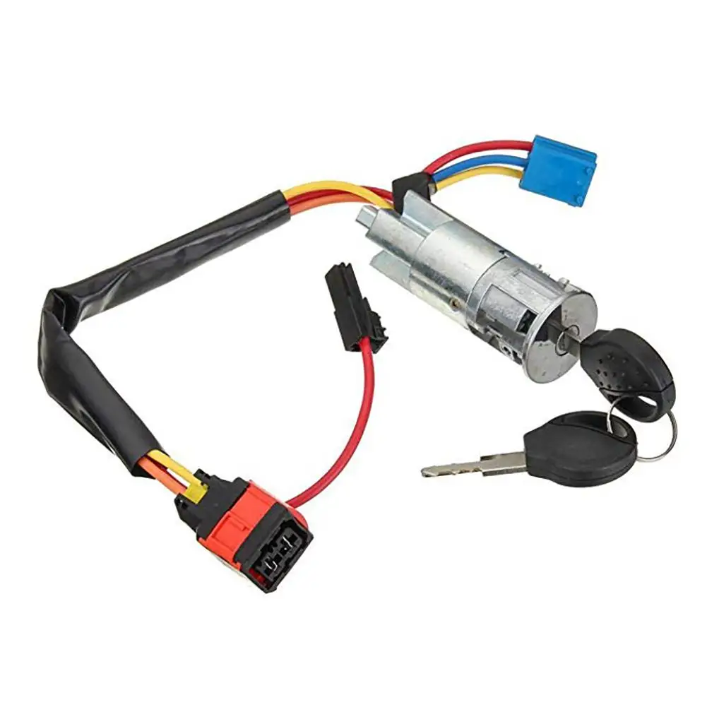 

4162P0 992712 замок стартера зажигания с двумя ключами для Peugeot 206