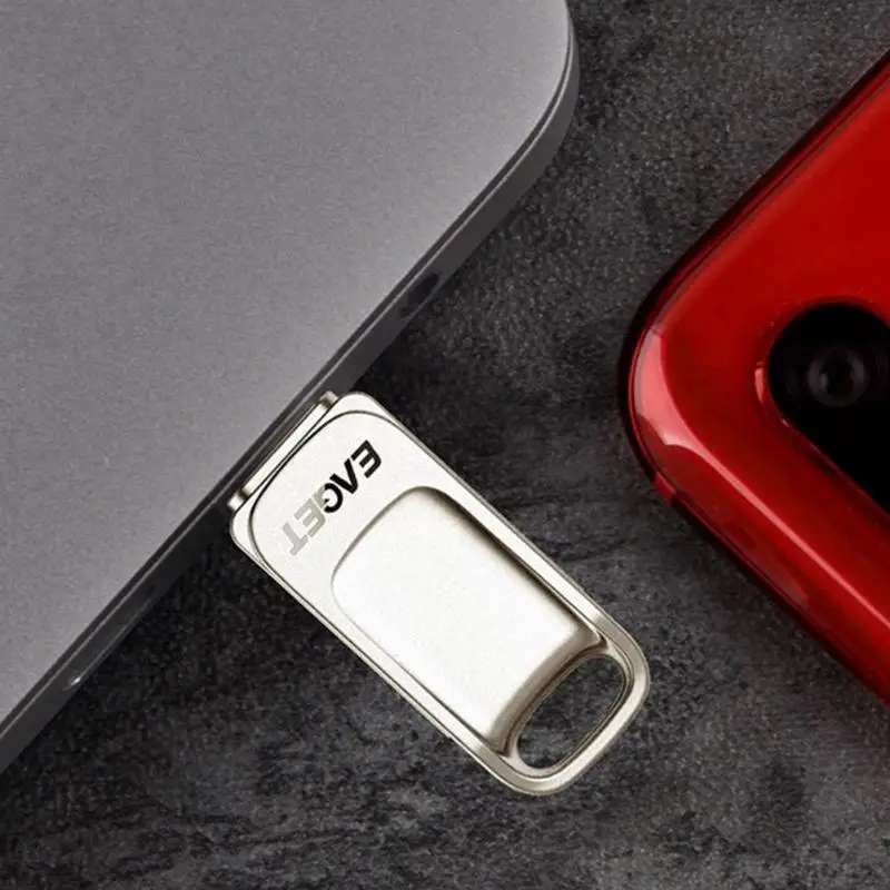 

EAGET CU31 Portable Metal USB 3.0 Flash Drive Memory Storage Stick Mini U Disk Mobile Phone OTG Type C Pen Drive