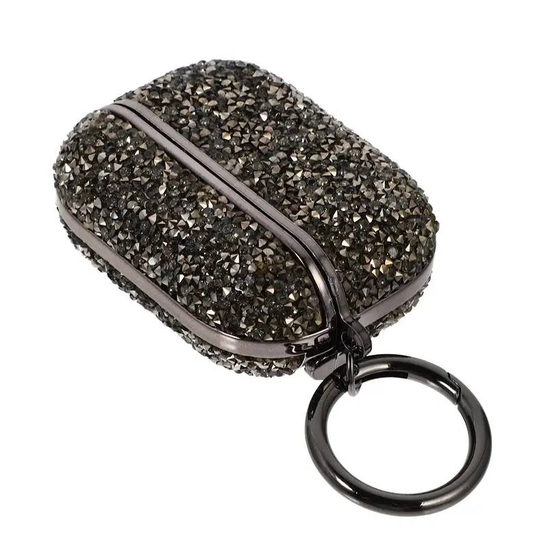 

1pc Wireless Earphone Protector Rhinestone Shell Compatible for Airpods Pro