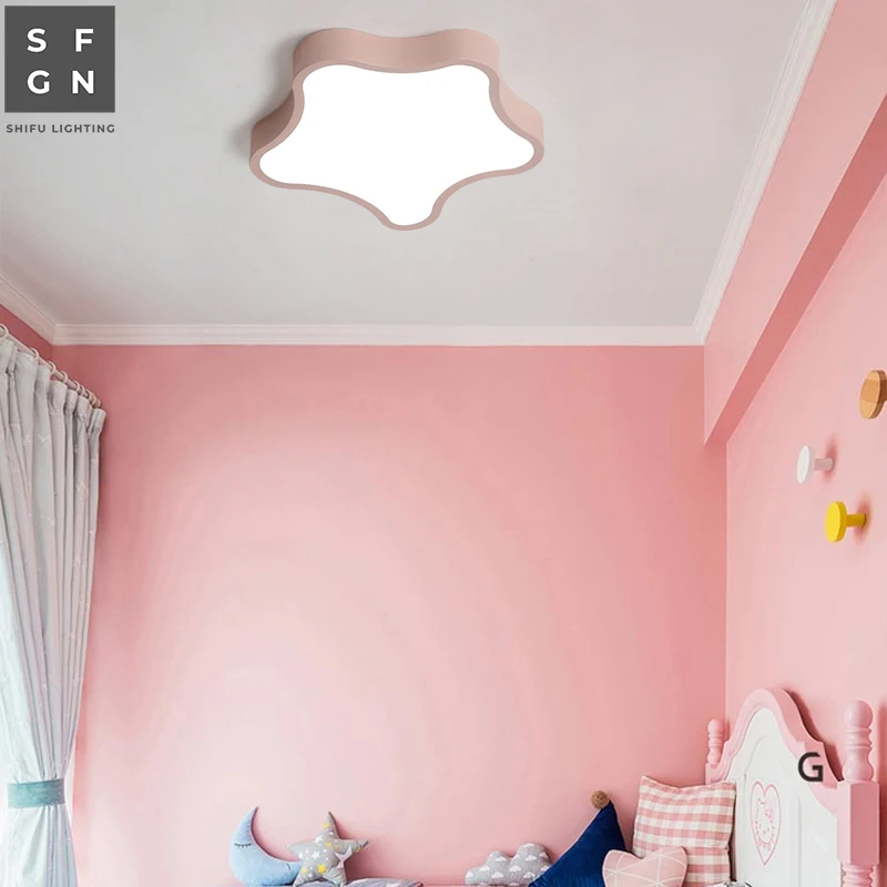 led ceiling light Macaroon lamp Ultra-thin 5cm wrought iron modern home lighting for children's room bedroom kids study | Освещение