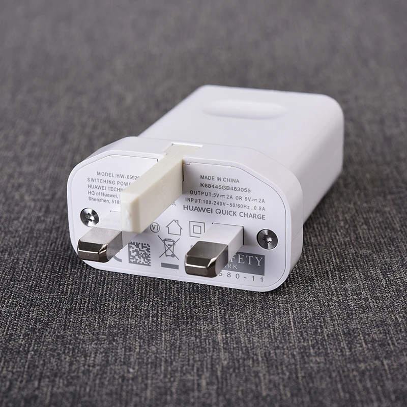 Оригинальное зарядное устройство для Huawei 9 в 2 А кабель быстрой зарядки типа C P40 P30