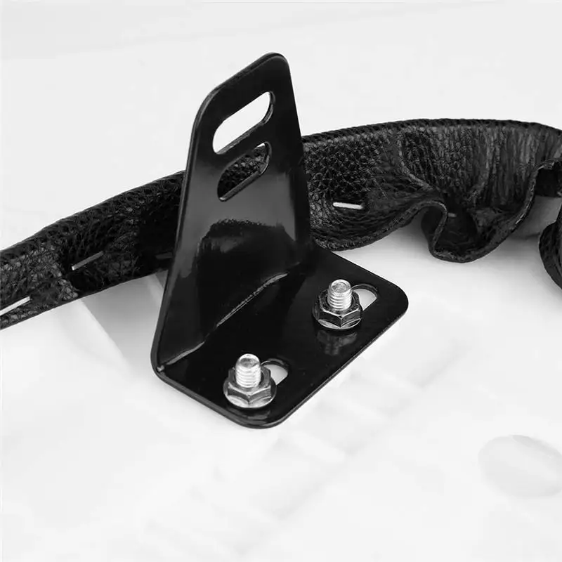 Седло мотоциклетное седло кожаное Ретро винтажное ромбовидная форма сиденье