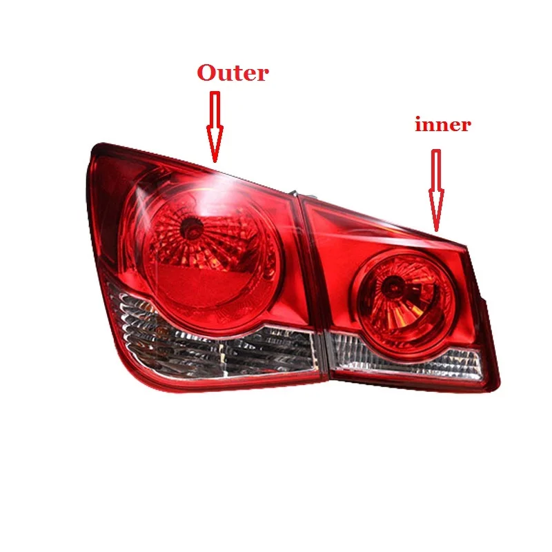 CAPQX задний стоп-сигнал светильник хвост фонарь taillamp для Chevrolet Cruze 2009 2010 2011 2012 2013 2014 |