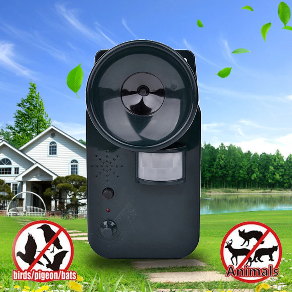 Уличный Ультразвуковой Отпугиватель вредителей садовая мышь для животных крыс
