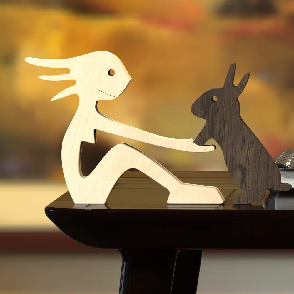 

Акция ограничена по времени, красивое настольное украшение для домашнего питомца, скульптура ручной работы, украшение для дома, декор для к...