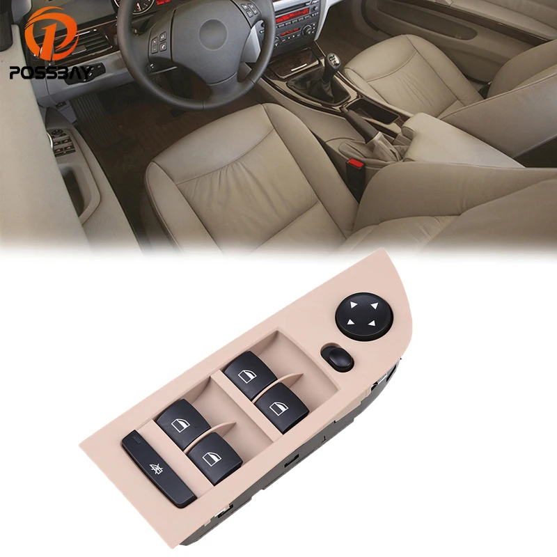 Переключатель передней двери или зеркала POSSBAY переключатель управления для BMW 3