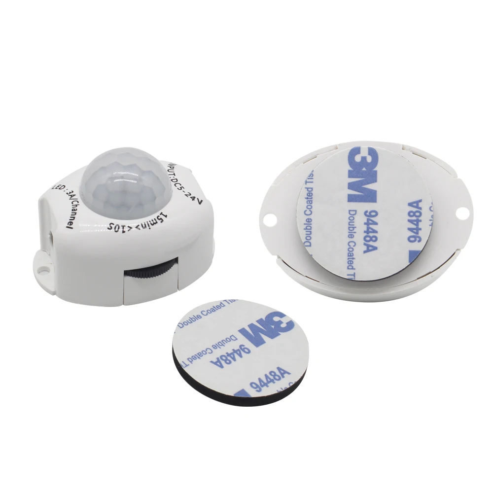 PIR Motion Sensor 12V DC Switch 5V LED Strip Light Movement Detector 5 Volt Activated Timer Automatic Infrared ON OFF | Обустройство