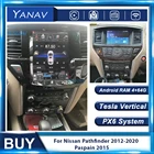 Автомагнитола на Android с GPS-навигацией для Nissan Pathfinder 2012-2020 Paspain 2015, 2 Din, стерео, Мультимедийный MP3-плеер в стиле Тесла