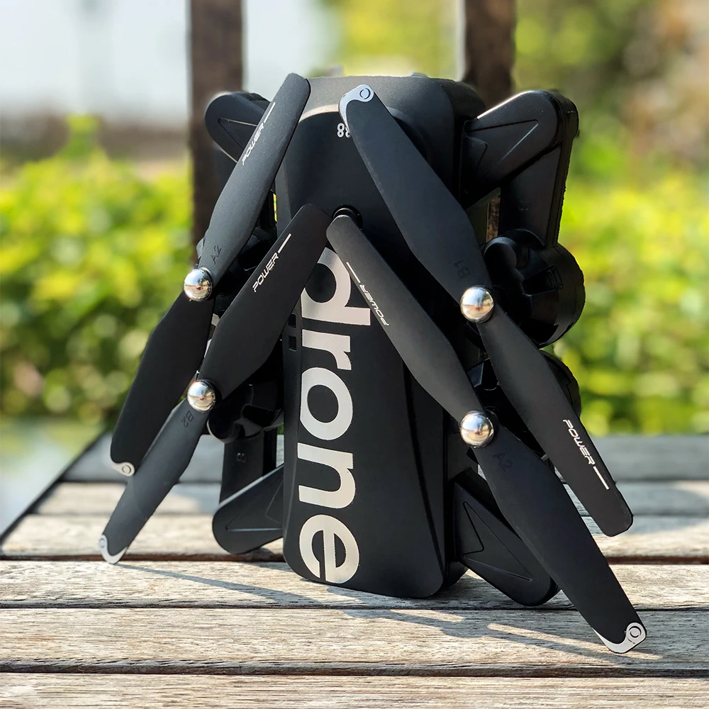 F88 оптический поток 4K камера Дрон складной мини беспилотный с RC Quadcopter 18 минут