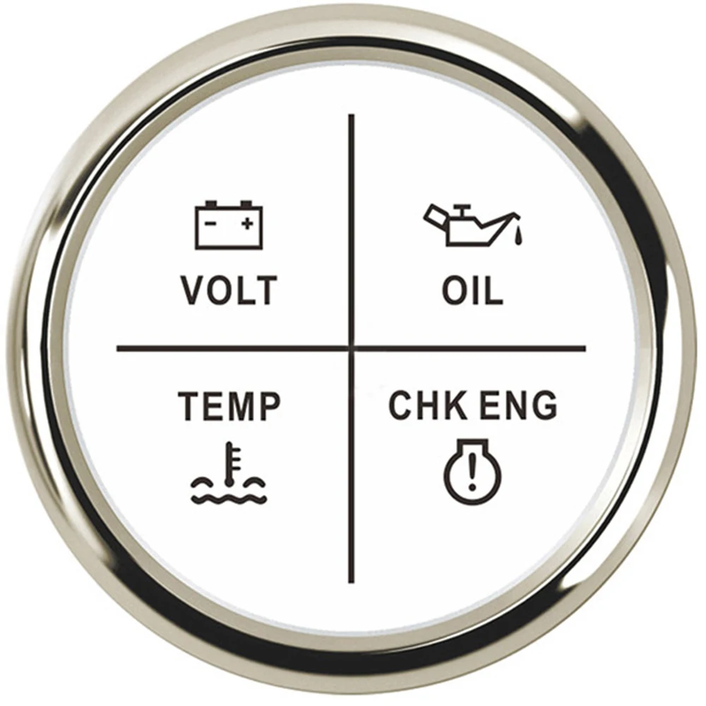 Цифровой вольтметр для мотоцикла измеритель давления масла температуры воды