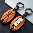 Цветной Новый чехол для автомобильного ключа из алюминиевого сплава для Nissan Qashqai J10 J11 X-Trail t31t32, Tiida Pathfinder Murano Note, Juke