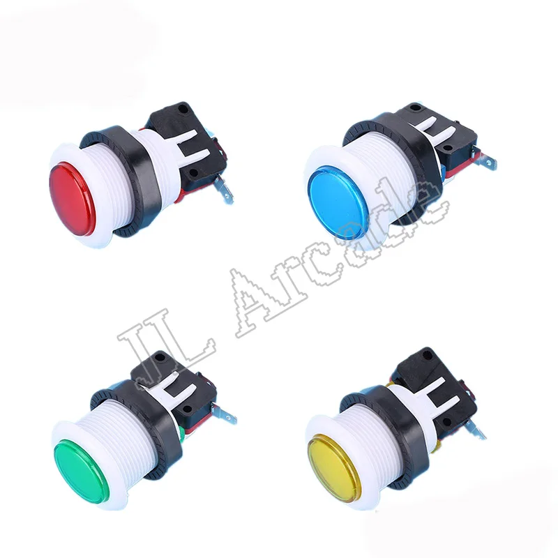 50PCS A4 Push Button Switch 28mm Arcade Durable Multicade MAME HAPP Style button with microswitch | Спорт и развлечения