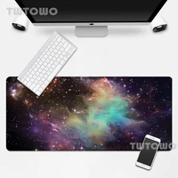 galaxy colorful starry sky mousepad large keyboard pad desk mat mouse mat mousepad non slip gamer custom hot sell office home