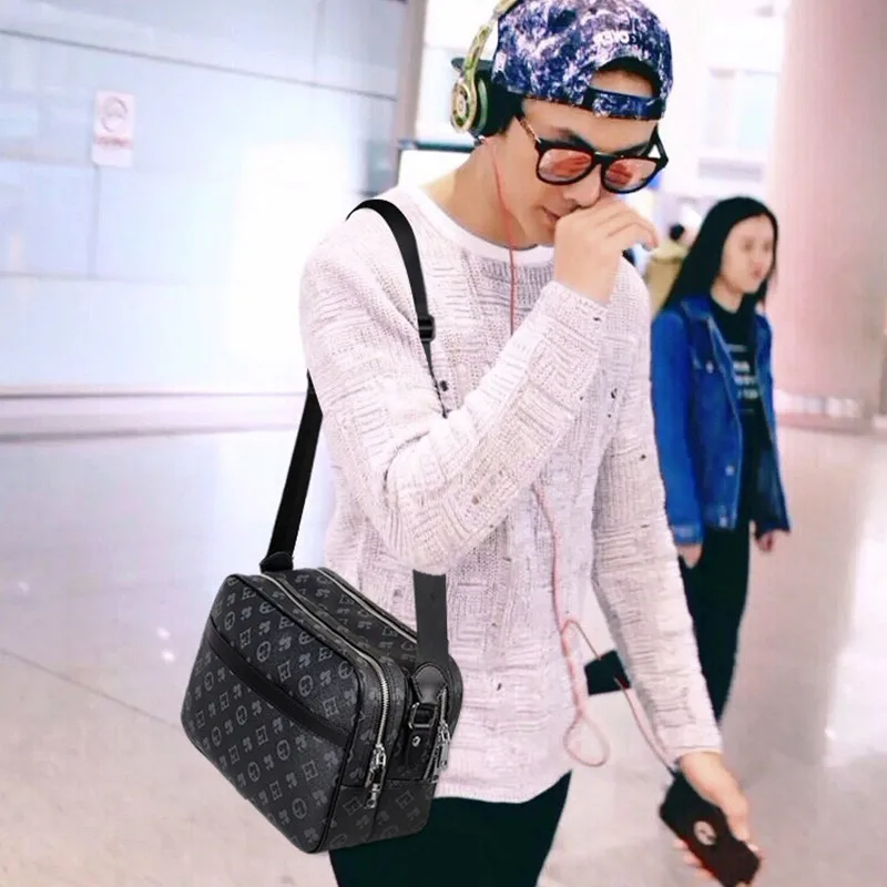 

Unisex New 2021 European and American Fashion Retro Wild Big Bag Camera Large-capacity Printing Messenger Bag Petit Sac Femme
