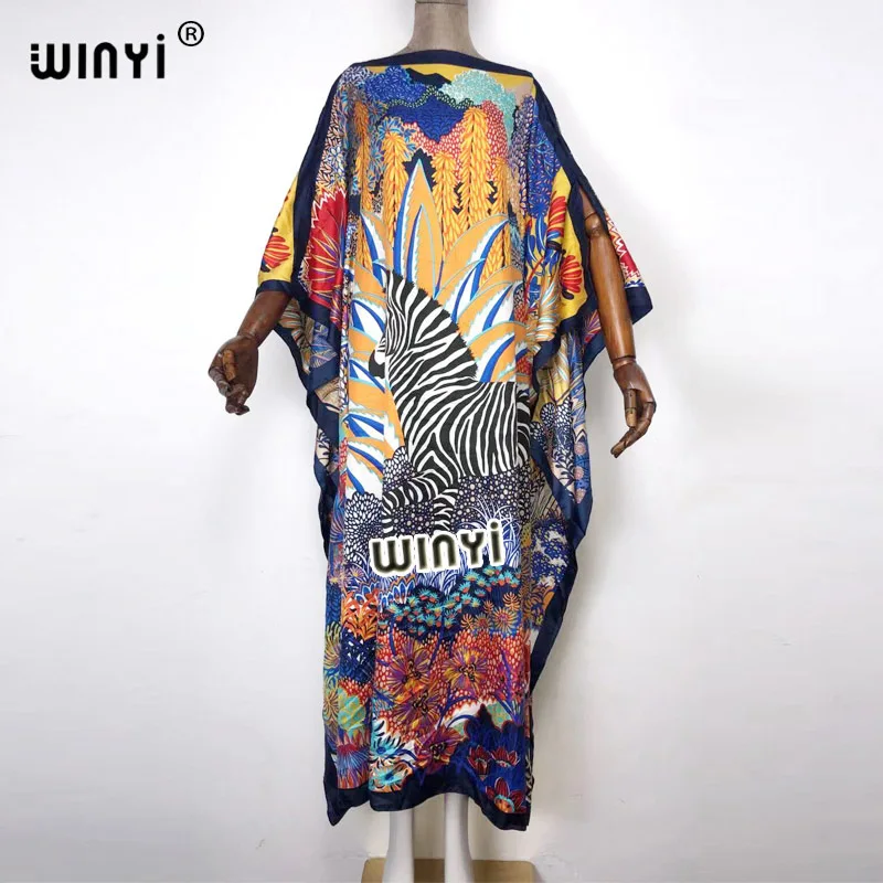 

Saudi Arabi Dashiki Dress Print Bohemia Hijab Loose Elegant Muslim Abaya Robe Gowns Broder Riche Sexy Lady Party maxi beach