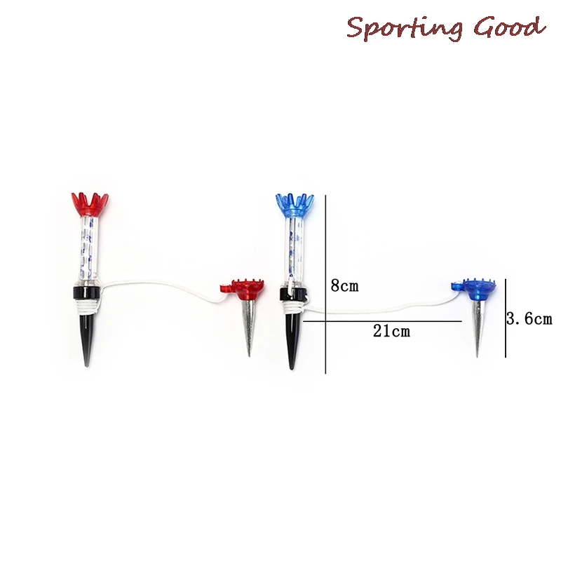 

1PC Golf Training Ball Tee Composite Step Down Golf Ball Holder Plastic Tees Golf Accessories 70mm Radom Color