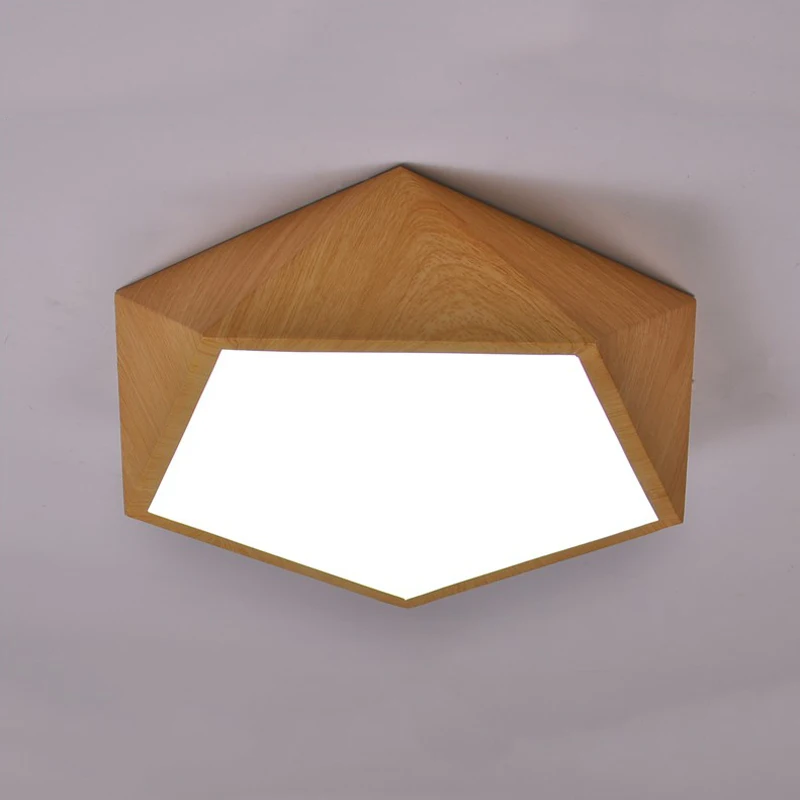 40X40CM Геометрическая потолочная лампа светодиодный простой креативный