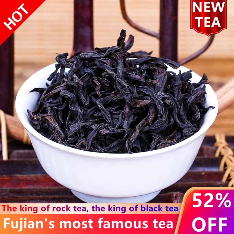 

2021 China Da Hong Pao Oolong -Tea Chinese Big Red Robe sweet taste dahongpao -Tea Organic Green Food -Tea Pot 150g