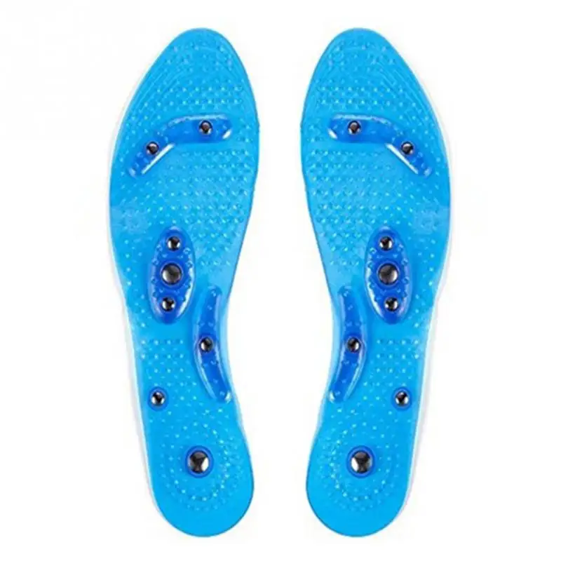 1 пара Прозрачная силиконовая колодка для обуви Массажная стелька здоровья