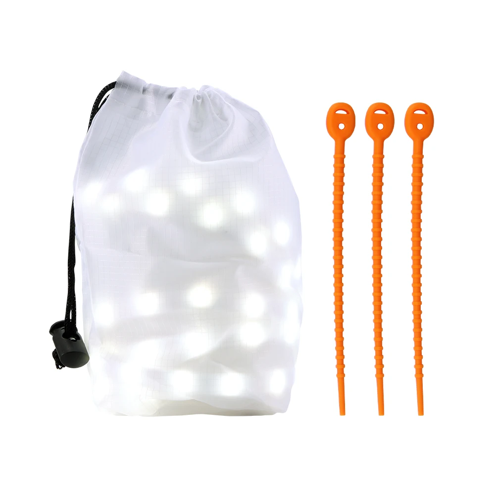 Водонепроницаемый Кемпинг RGB Светодиодные ленты светильник вспышки USB