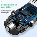 Baseus USB Car Charger Quick Charge 4.0 QC4.0 QC3.0 QC SCP 5A PD Type C 30W Fast Car USB Charger For iPhone Xiaomi Mobile Phone