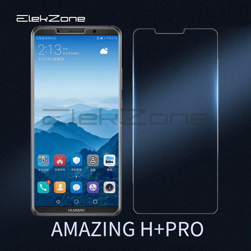 Закаленное стекло 9H с нанопокрытием для экрана телефона Защитная пленка Huawei Mate 10