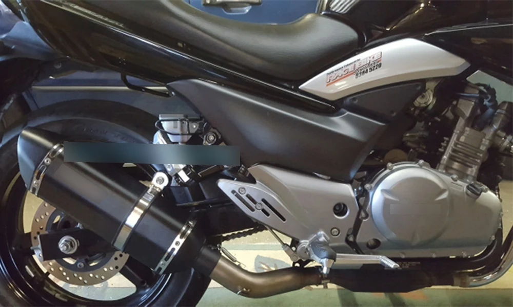 Для Suzuki GW250 GW250F выхлопная труба мотоцикла Модифицированная средняя Соединительная труба мотоцикл глушитель нержавеющая сталь GW 250 GW 250F