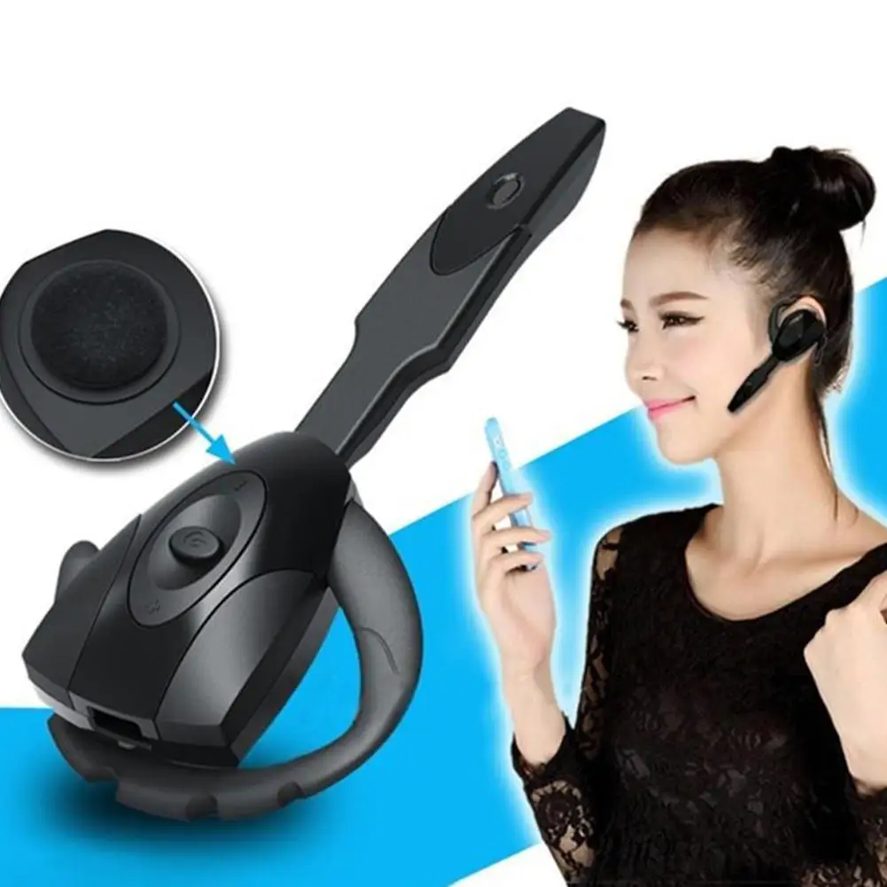 The New for Ps3 Scorpion Headset With Camera Hanging Ear Headset Bluetooth-compatible M8G9