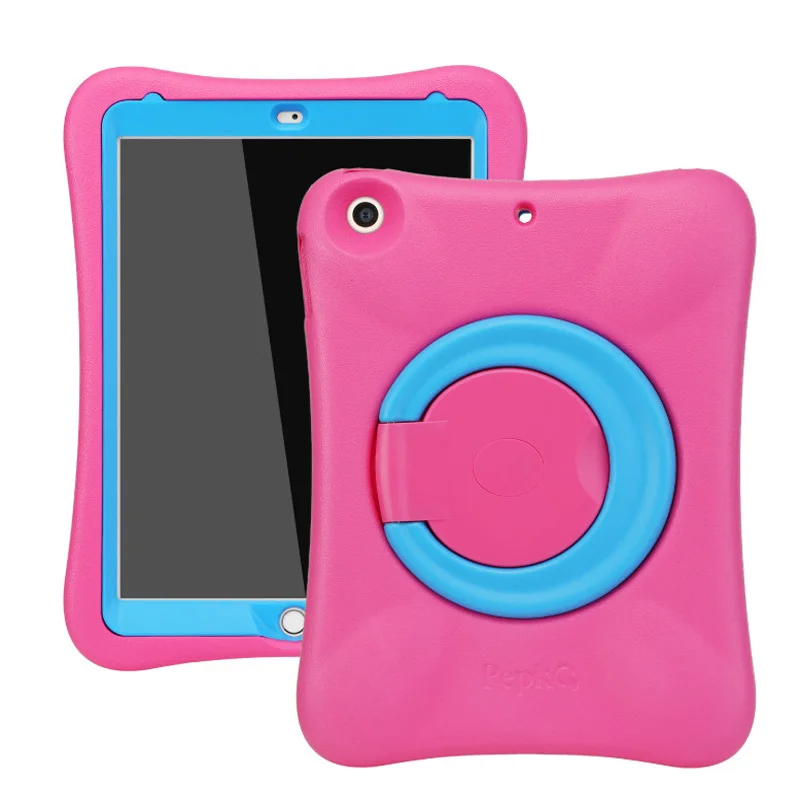 Eva чехол для iPad 9 7 2017 2018 дети coque funda вращающийся 5th 6th поколения Чехол свет 5 6 крышка