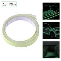 10mmx3m reflective tape car stickers diy light luminous warning glow dark night tapes safety auto home styling accessories goods