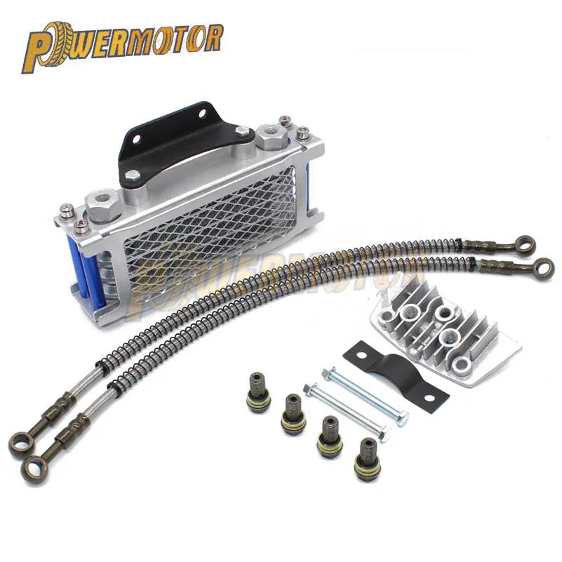 Горизонтальный двигатель для мотоцикла радиатор внедорожника квадроцикла 50 куб.