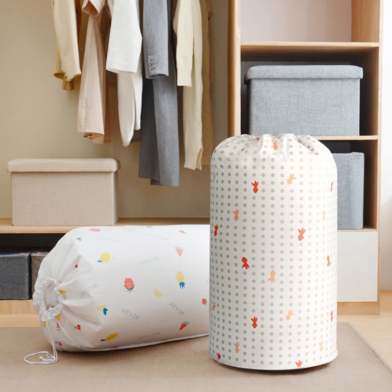 3 шт. Большая одежда стеганое одеяло сумка для хранения Круглая Пылезащитная