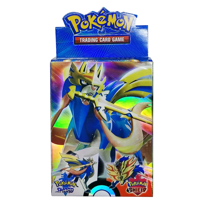 25 шт. карт в случайном порядке новинка Покемон меч и щит карта английская версия