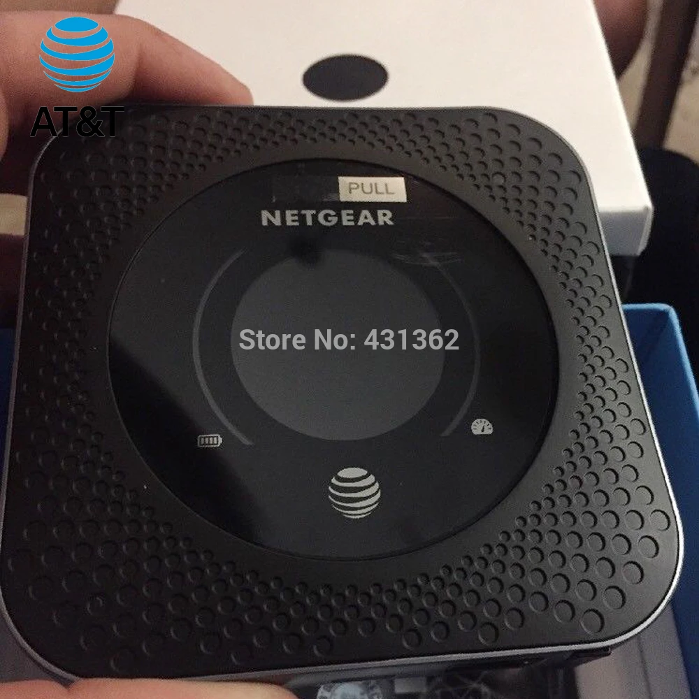 Один лот 10 шт. Netgear AT&T MR1100 Cat16 1 Гбит/с Nighthawk 4G LTE Мобильный Wi Fi маршрутизатор точки