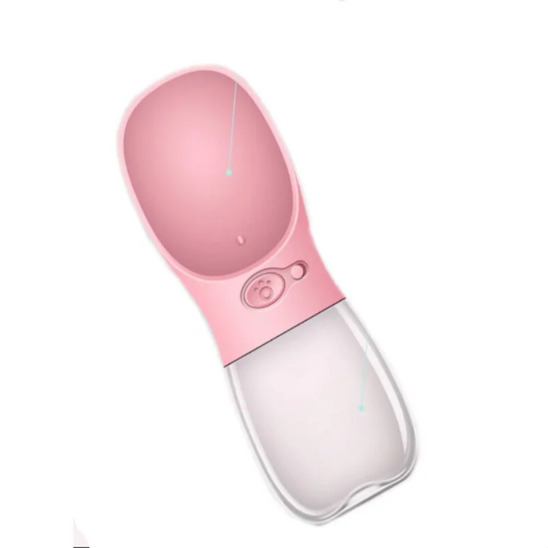 Компактный Размеры 350 мл домашних животных собак для Кормления бутылки воды