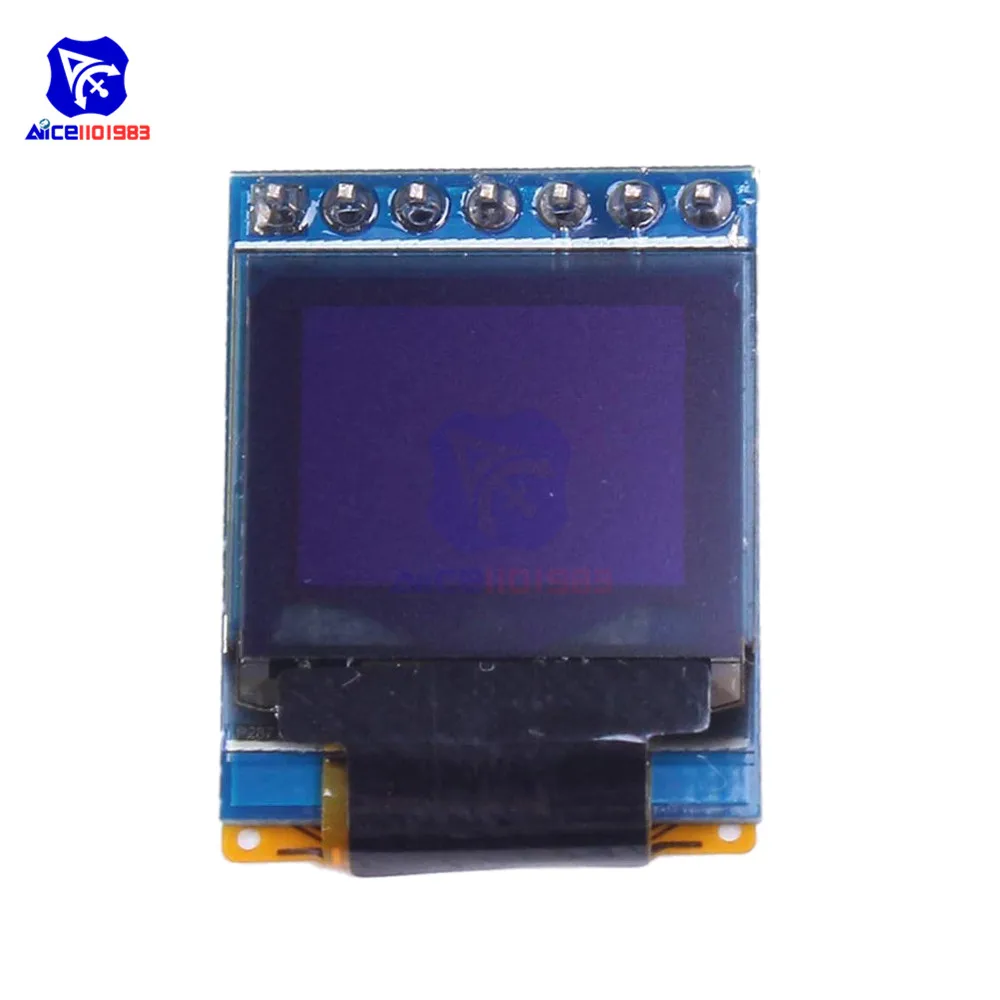 0 66 дюймовый OLED ЖК-дисплей diymore 6448 модуль 64x48 4-контактный интерфейс IIC / 7Pin I2C SPI для