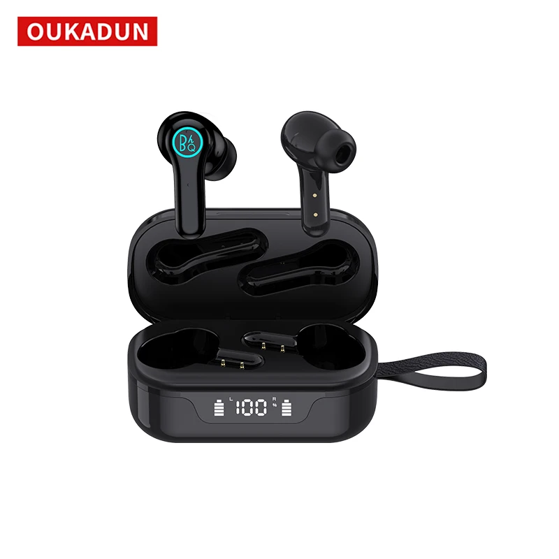 TWS Bluetooth беспроводная гарнитура сенсорное управление Двухрежимная 3D стерео