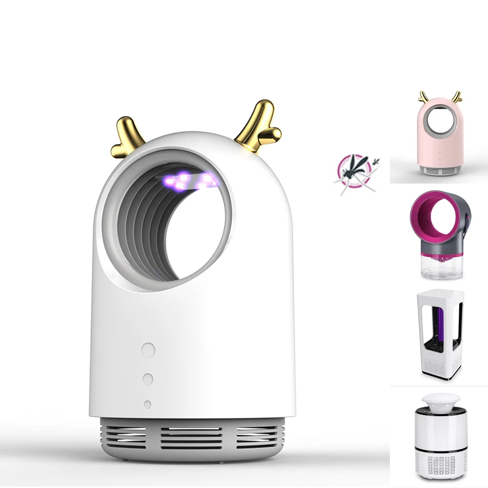 Лампа ловушка для насекомых электрическая лампа против комаров без шума с