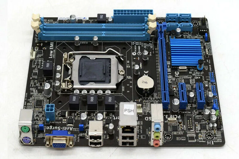 

Материнская плата ASUS для H61M-E, Intel Core i3/i5/i7, DDR3, LGA 1155