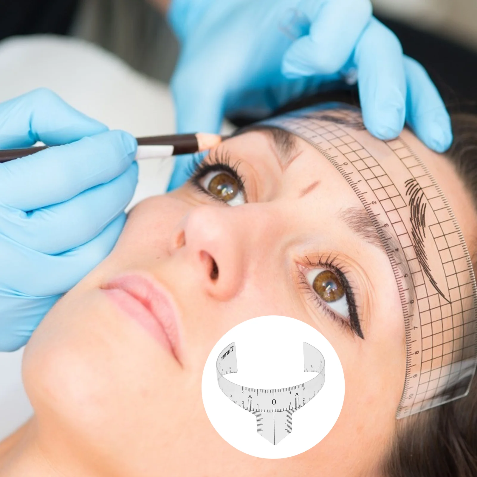 

6 шт., трафарет для носа