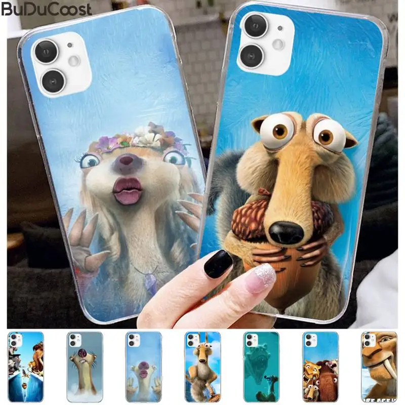 Чехол для телефона Chenel Ice Age с рисунком аниме iPhone 8 7 6 6S Plus X XS MAX 5 5S SE XR 11 | Мобильные