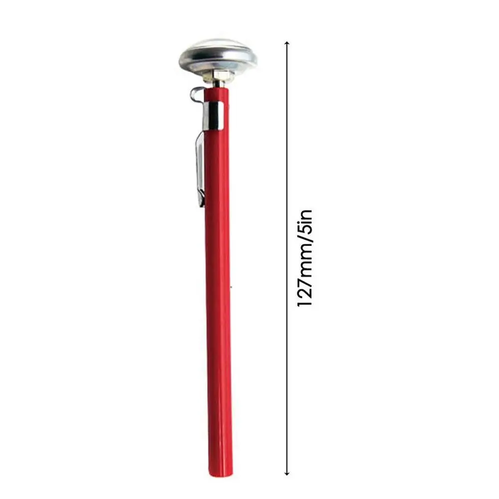 

New Compost Soil Thermometer Premium Food Grade Stainless Steel Measuring Dial Probe Detector for Ground Compost Garden Soil