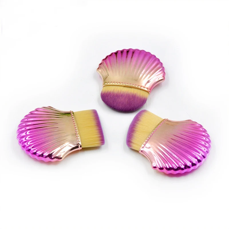 1 шт. силовая кисть в форме ракушки для основы макияжа Косметическая косметика