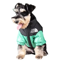 designer dog jacket winter dog face pet jacket down jacket puppy clothes schnauzer yorkshire french bulldog new cheap fashion