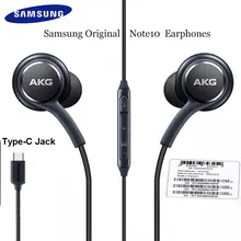 Samsung AKG Original Headset S10+ Wire-Controlled in-Ear Note9/S7/S8/S9 Mobile Phone Universal Genuine S20fe Note20 S21 Type-C
