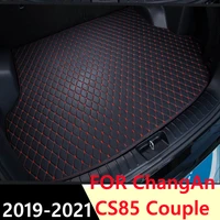 sj car trunk mat tail boot tray auto floor liner cargo carpet luggage mud pad accessories fit for changan cs85 couple 2019 2021
