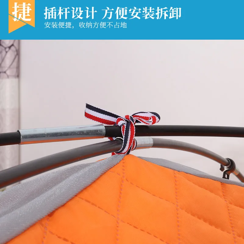 Зимняя комнатная палатка двойная холодностойкая теплая утолщенная хлопковая